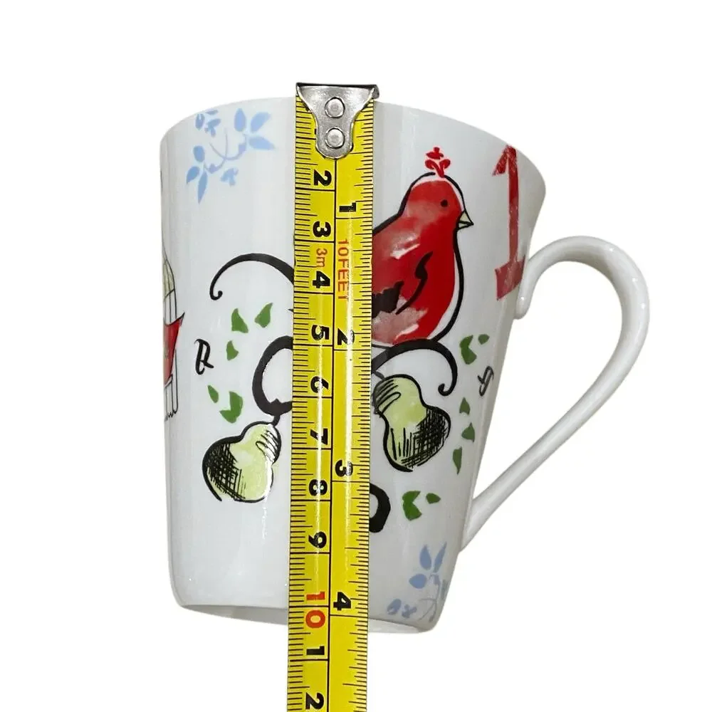 ONE Lenox Porcelain Mug - “12 Days of Christmas” (Days 1, 2, 3) Replacement Cup